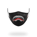 Sprayground Black Trinity Crystal Shark Face Mask