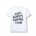 Anti Social Social Club ASSC Neighborhood Cambered Tee White
