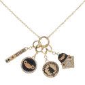 Bioworld Fantastic Beasts Multi Charm Necklace