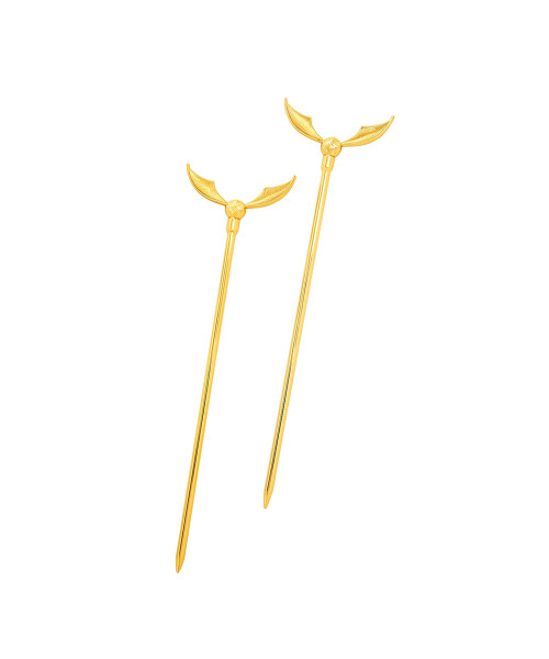 Bioworld Harry Potter Golden Snitch Hair Sticks