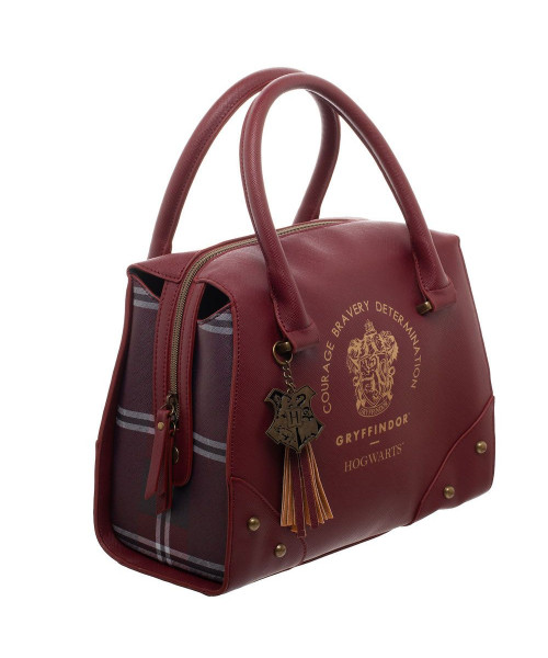 Bioworld Harry Potter Gryffindor Plaid Top Handbag