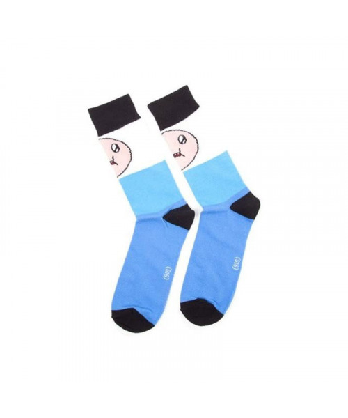 Difuzed Adventure Time Finn Crew Socks