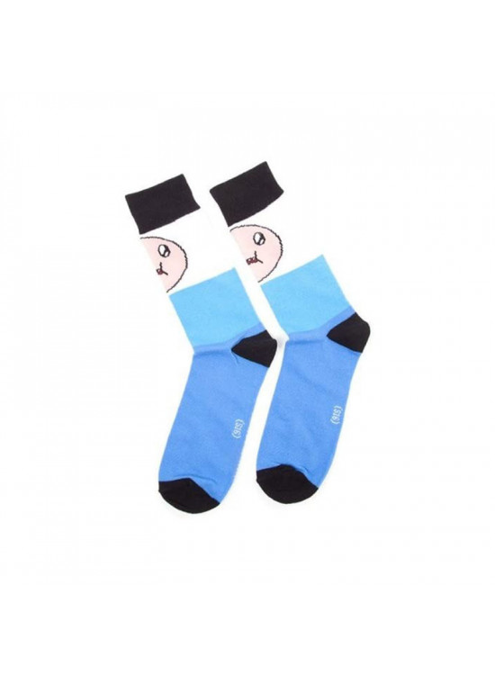 Difuzed Adventure Time Finn Crew Socks