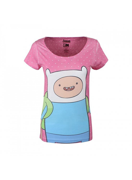 Difuzed Adventure Time Finn Dotted Tee