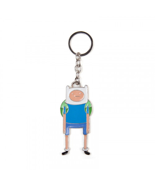 Difuzed Adventure Time Finn Metal Keychain
