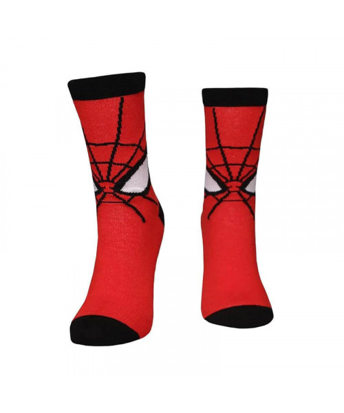 Difuzed Marvel Spiderman Red Head Socks