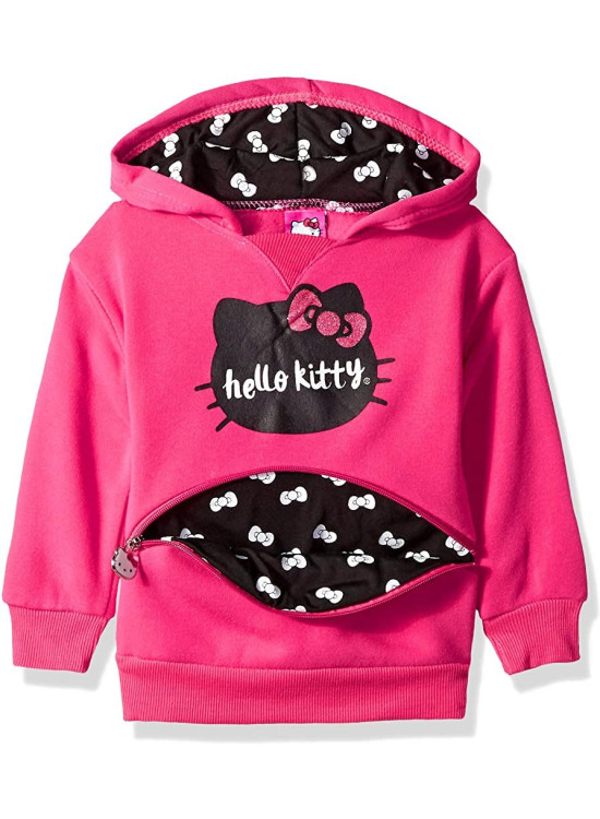 Hello Kitty Girls Toddler Fashion Hoodie
