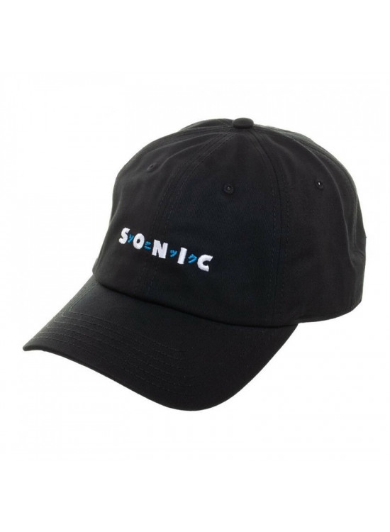 Bioworld Sonic Kanji Black Cap