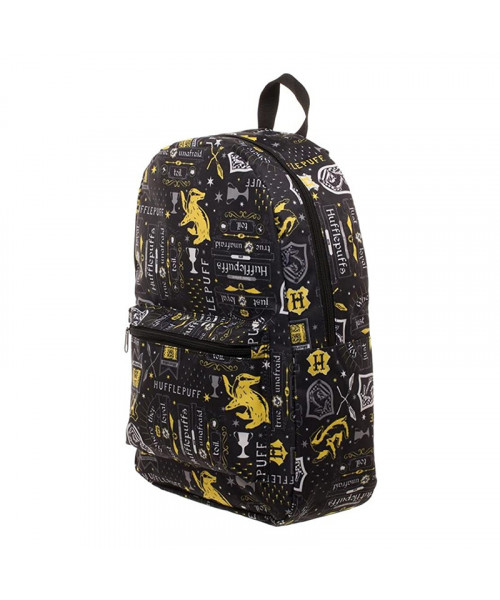 Bioworld Harry Potter Hufflepuff Icon AOP Backpack