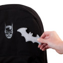 Bioworld Batman Canvas Backpack with Patch Kit