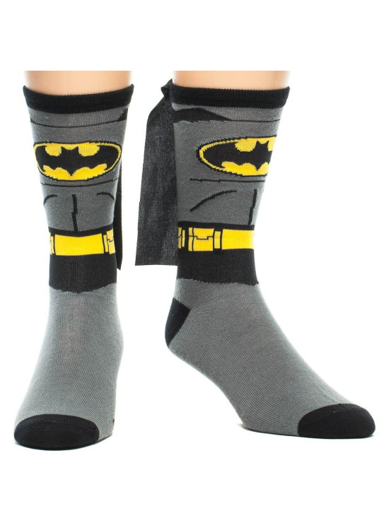 Bioworld Batman Cape Costume Crew Socks