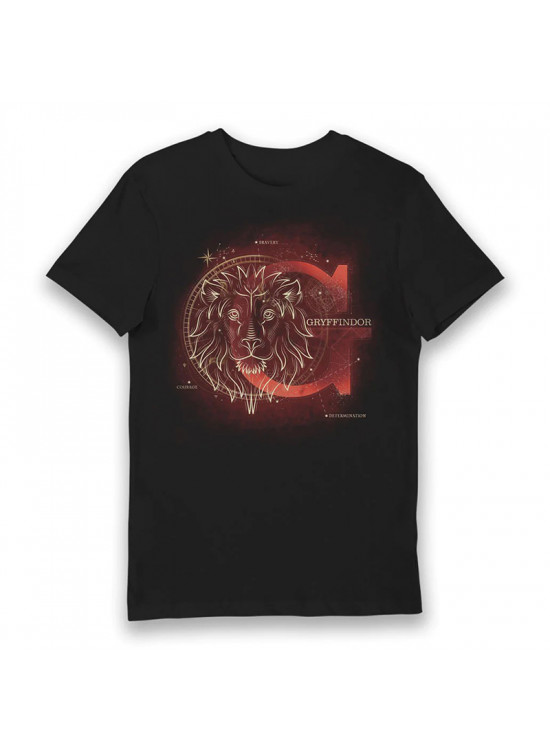 Bioworld HP Gryffindor House Glow in the Dark T-shirt