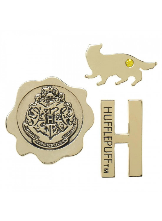 Bioworld HP Hufflepuff Lapel Pin Set