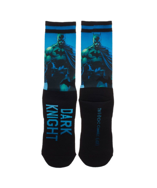 Bioworld Batman Sublimated Men Knit Socks