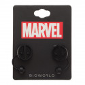 Bioworld Marvel Deadpool Drop Stud Earrings