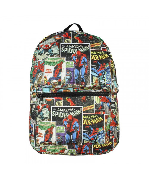 Bioworld Marvel Spiderman Comic QT Backpack