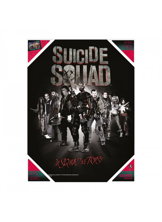SD Toys Suicide Squad Glass Poster