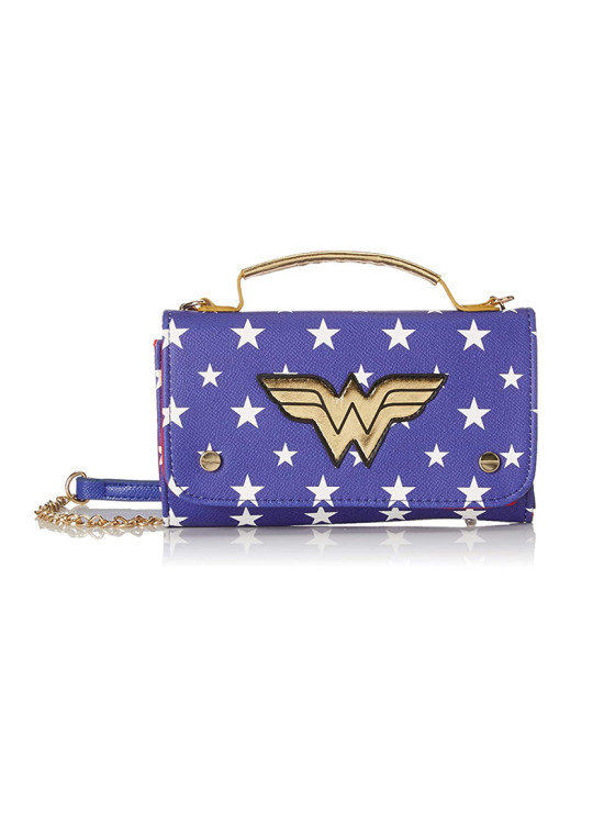 Bioworld Wonder Woman DC Comic Clutch Handbag