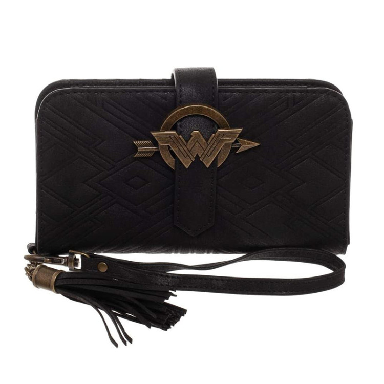 Loungefly - Wonder Woman - Cream Quilted Faux Leather Purse - TotalCards.net