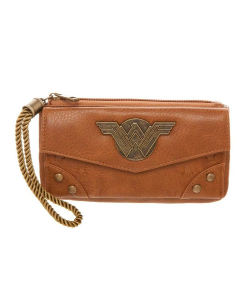 Bioworld Wonder Woman Top Zip Rope Puller Wallet