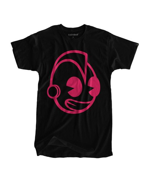 Kidrobot Black/Pink Bot T-Shirt