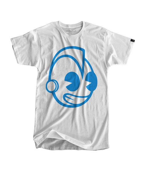 Kidrobot White/Blue Bot T-Shirt