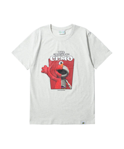 Mighty Jaxx Cream Elmo T-Shirt