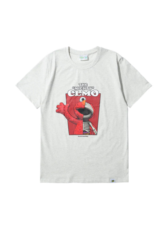 Mighty Jaxx Cream Elmo T-Shirt