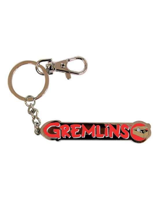 SD Toys Gremlins Logo Metal Keychain