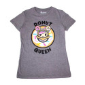 TokiDoki Donut Queen Tee Dark Grey