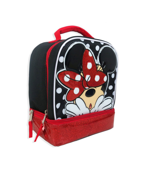 Disney Minnie Mouse Drop Bottom Lunch Bag
